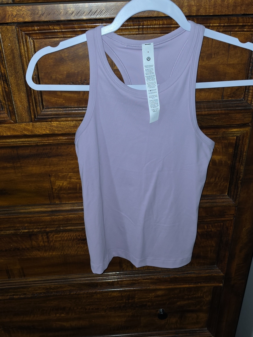 Lululemon Align Waist Length Racerback, Nwts Womens Sz 4! LLAY!